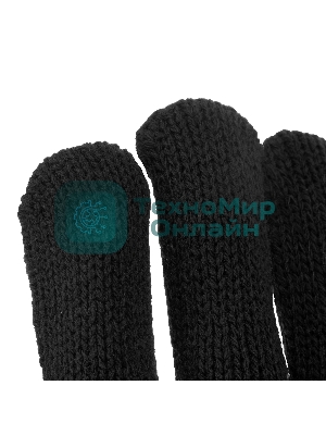 Перчатки трикотажные Сибртех, акрил, с ПВХ точкой, 7 класс