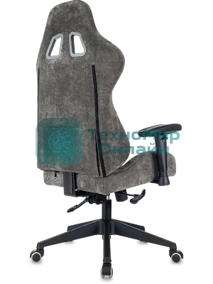 Кресло игровое Zombie 51 серый Light-19 крестов. металл