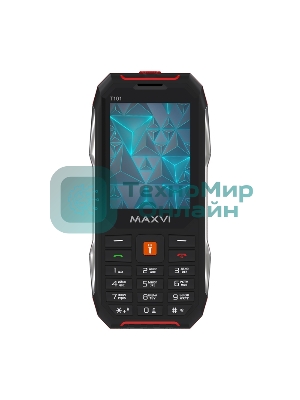 Мобильный телефон Maxvi T101 красный