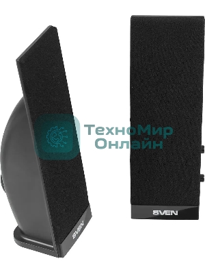 Акустическая система SVEN 230 2.0 черный 4Вт