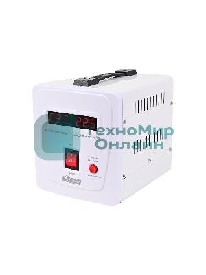 Стабилизатор напряжения PowerMan AVS 1500 E белый