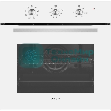 Духовой шкаф электрический Weissgauff EOM 208 PDW Steam Clean белый