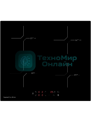 Индукционная варочная панель Zigmund & Shtain CI 33.6 B независимая, черный