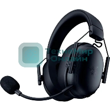 Гарнитура Razer BlackShark V3 X HyperSpeed чёрный, беспроводная + проводная, радиоканал, до 70 ч