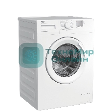 Стиральная машина Beko WRE6511BWW (R) белый, загрузка фронтальная 6 кг, 1000 об/мин., класс: А