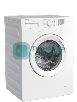 Стиральная машина Beko WRE6511BWW (R) белый, загрузка фронтальная 6 кг, 1000 об/мин., класс: А