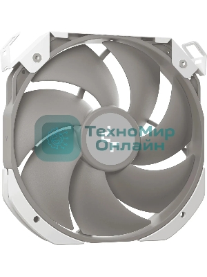 Кулер для процессора DEEPCOOL ASSASIN 4S WH белый, 140 мм, алюминий/медь, 1800 об/мин, 29.3 дБ, 4 pin, 250 Вт, 164 мм