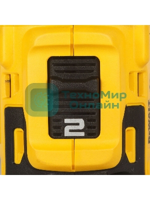 Дрель-шуруповерт DeWalt DCD708D2T-QW, 18В, 2 Ач, 65 Нм, бесщеточный