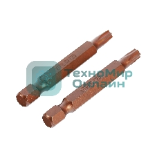 Бита EDGE by PATRIOT T25, сталь S2, длина 50 мм, 2шт в блистере