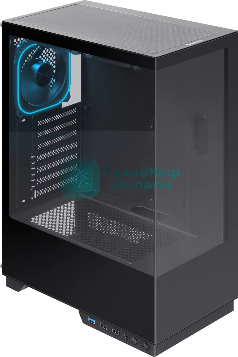 Компьютерный корпус Defender HyperHub черный,ATX,3fans,switchM/BSync