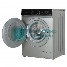 Cтиральная машина Бирюса WM-SN1014/15 M металлик, загрузка фронтальная 10.5 кг, 1400 об/мин, класс: А+++