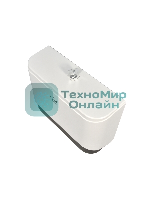 Диспенсер бумажных полотенец Puff-5140 белый, с замком, ABS-пластик