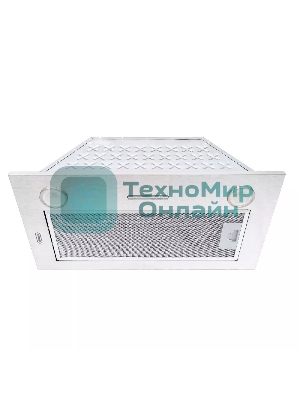 Вытяжка встраиваемая DeLonghi Cosetta 510 IM серебристая, 52.5 см, 1200 куб. м/ч, 66 дБ