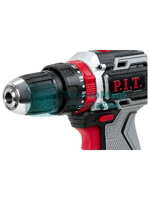 Дрель-шуруповерт аккумуляторная P.I.T. PSR18-D4, Аккумуляторная, 20В, 2АКБ, Ударная
