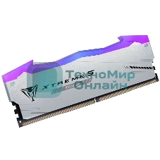 Оперативная память Patriot Viper Xtreme 5, DDR5, 32Gb (2x16Gb), 6400MHz, CL32, DIMM, с радиаторами, RGb, серебристый