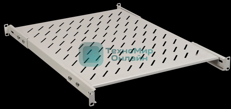 Полка стационарная ITK FS35-400PI-R, L=400мм, серая