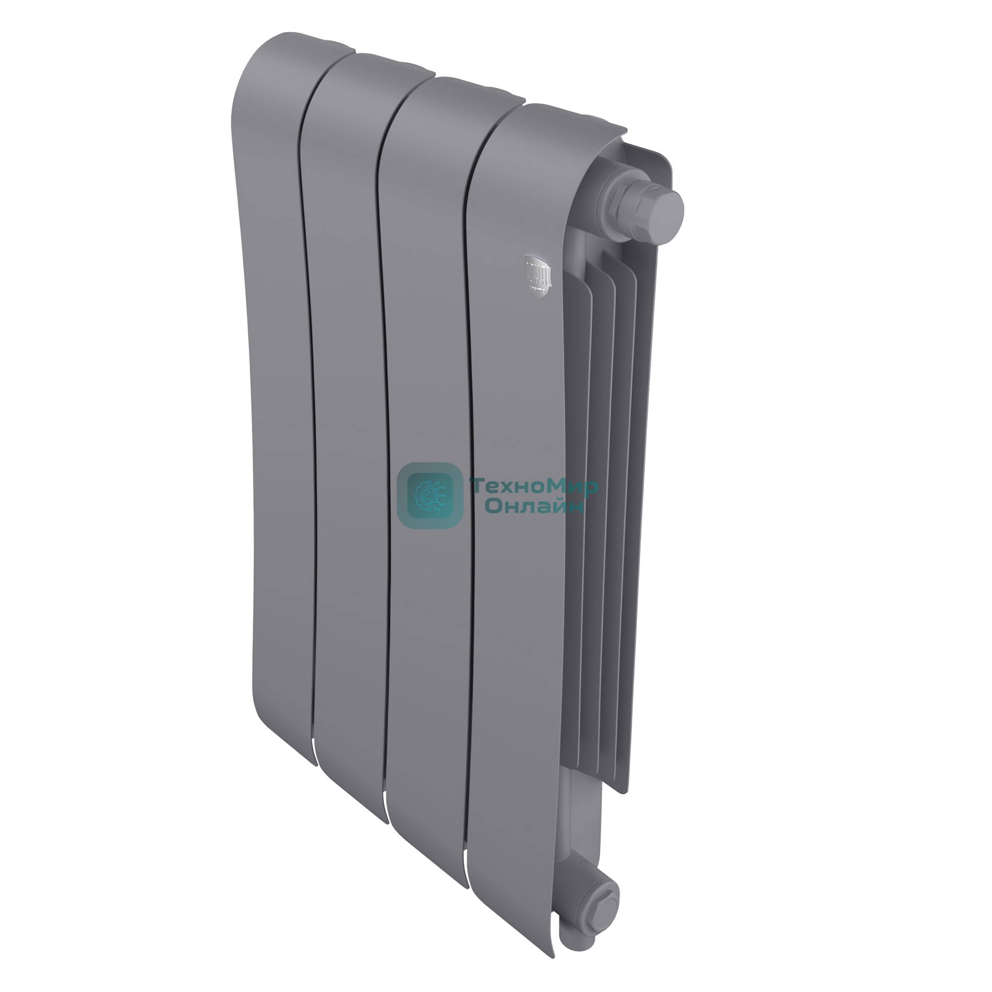 Радиатор Royal Thermo Infinity 500 Silver Satin VR80 - 4 секц.