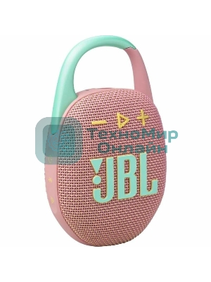 Портативная акустика JBL CLIP 5, розовый
