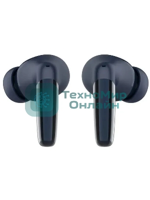 Наушники TWS Tecno Buds 4 темно-синий, внутриканальные, Bluetooth, до 6 ч