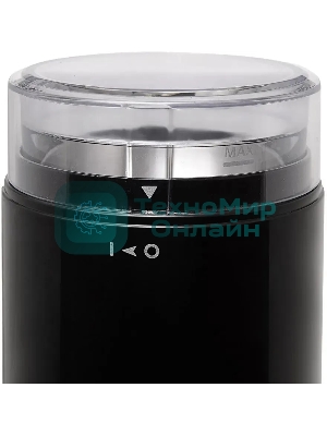 Кофемолка Kitfort КТ-1314 Напряжение: 220 - 230 В, 50/60 Гц.Мощность: 150 Вт.Вместимость: 60 г зерен.