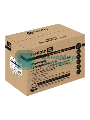 Источник бесперебойного питания ExeGate EX292630RUS SpecialPro Smart LLB-2000.LCD.AVR.1SH.2C13.RJ.USB 2000VA/1200W, LCD, AVR, 1*Schuko+2*C13,RJ45/11,USB, металлический корпус, черный