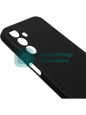 Чехол (клип-кейс) BoraSCO для Samsung Galaxy A15 Microfiber Case черный (72894)