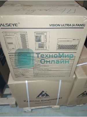 (Поврежденная упаковка) Компьютерный корпус ALSEYE Vision Ultra W (4 fans)