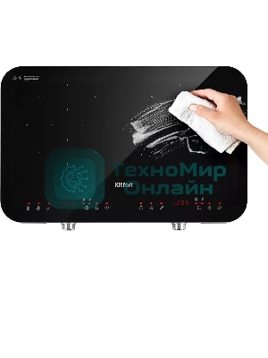 Плита Индукционная Kitfort КТ-149 черный (настольная)