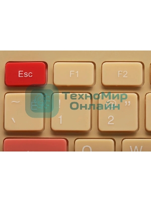 Комплект клавиатура + мышь Acer OCC205 беспроводной USB, 1200 dpi, розовый/бежевый