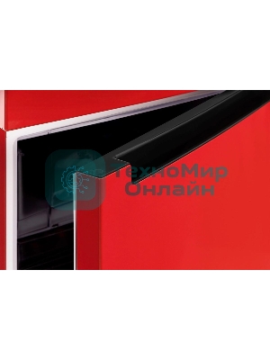 Холодильник Nordfrost NRB 162NF R красный двухкамерный 205/105 л морозилка снизу