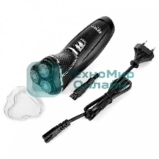 Электробритва для мужчин электрическая Delta LUX DE-4000 черный