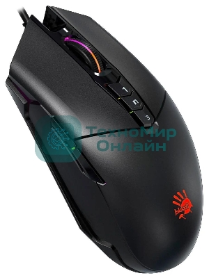 Мышь проводная A4Tech Bloody P91 Pro черный, 16000 dpi, USB, кнопки - 8