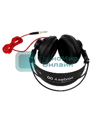 Проводные наушники Axelvox AX51 черный, полноформатные
