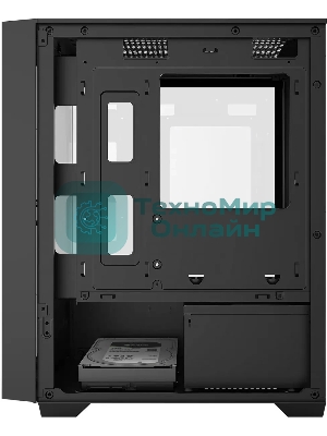 Корпус Bloody CC-124-BK, Mini-Tower, чёрный