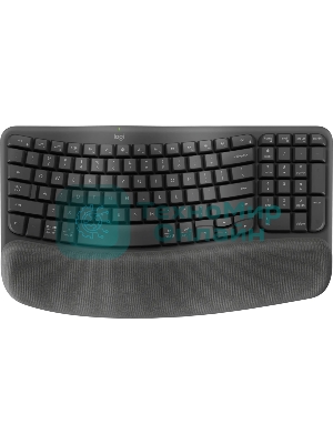 Клавиатура Logitech Wave Keys беспроводная, Bluetooth, радиоканал, серый