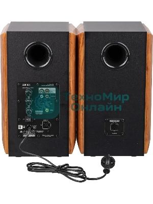 Акустическая система Edifier S1000MKII Brown (2.0,Bluetooth 5.0,ДУ,2x 25 Вт (ВЧ), 2x 35 Вт (СЧ/НЧ)