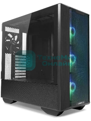 Компьютерный корпус Lian-Li Lancool III RGB черный без БП ATX 10x120мм 3x140мм 2xUSB 3.0 audio bott PSU