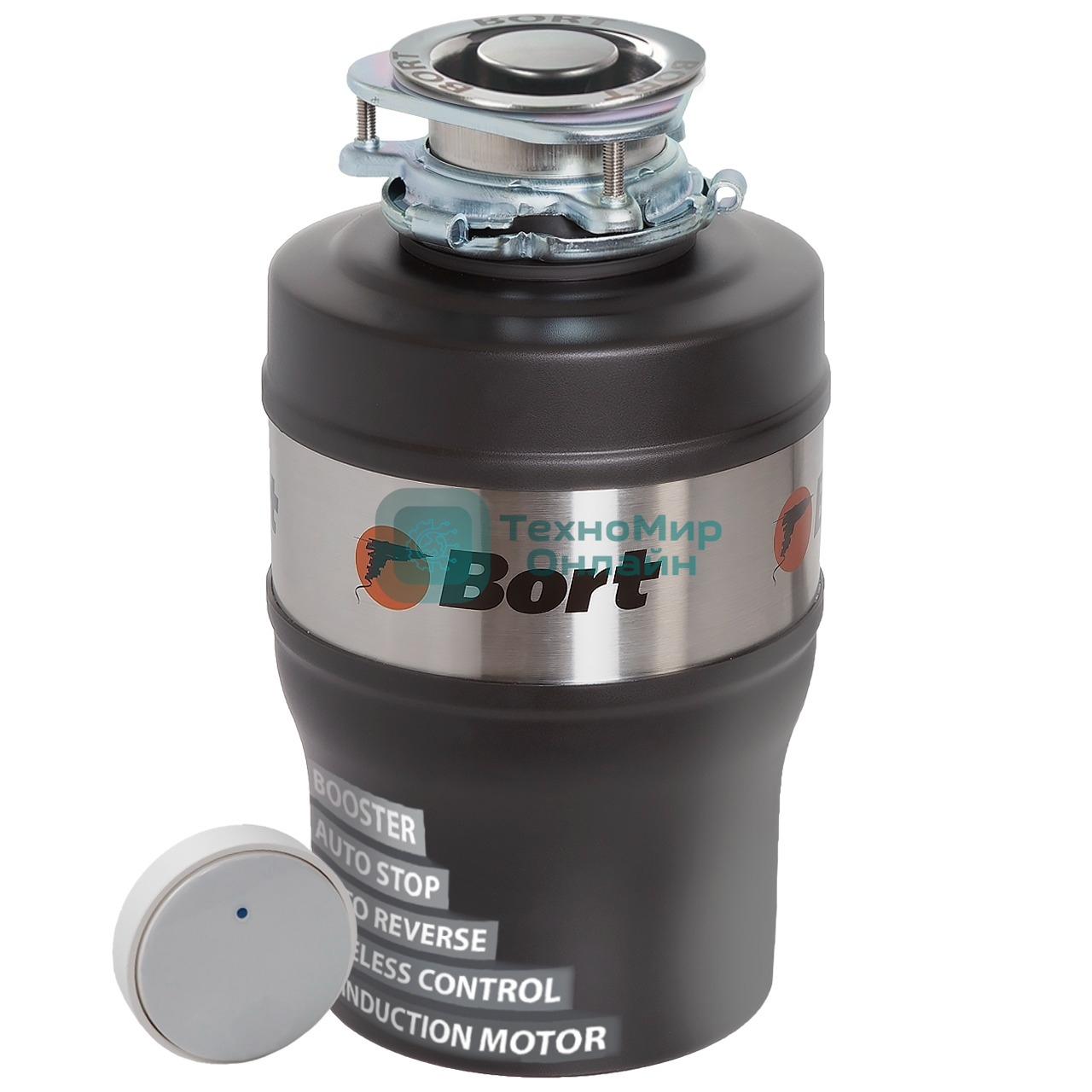 Измельчитель пищевых отходов Bort ALLIGATOR MEGA 93417425