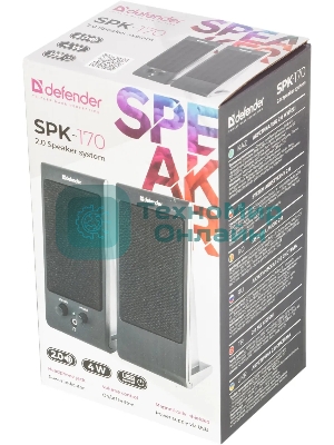 Акустическая система Defender 4W черный SPK-170
