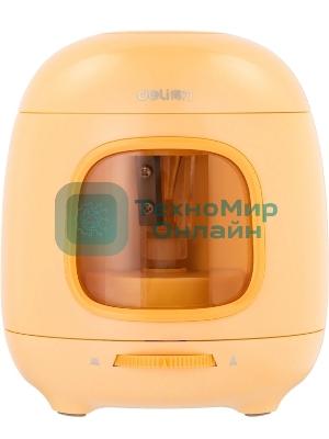 Точилка для карандашей электрическая Deli VA13YELLOW пластик, желтый