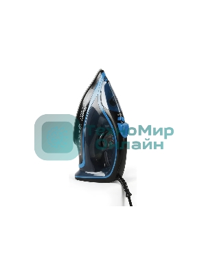 Утюг Atlanta ATH-5581 черный/синий, 2600 Вт, 32 г/мин, 89 г/мин, 380 мл