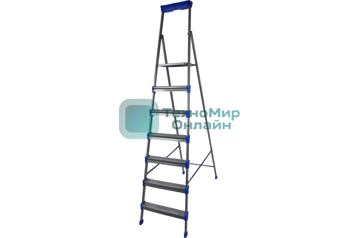 Стремянка НИКА СМ7, 7 широких ступеней