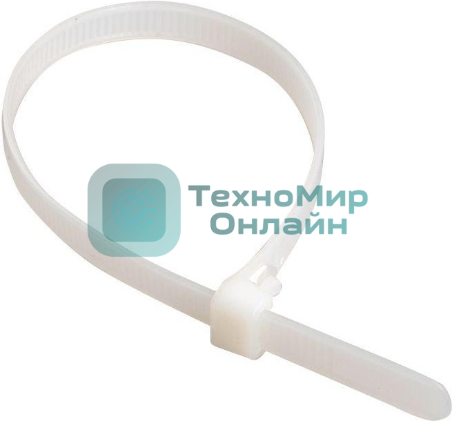 Хомут кабельный 8.8х750 нейл. белый (уп. 100 шт) IEK UHH31-D088-750-100