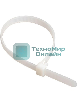Хомут кабельный 8.8х750 нейл. белый (уп. 100 шт) IEK UHH31-D088-750-100