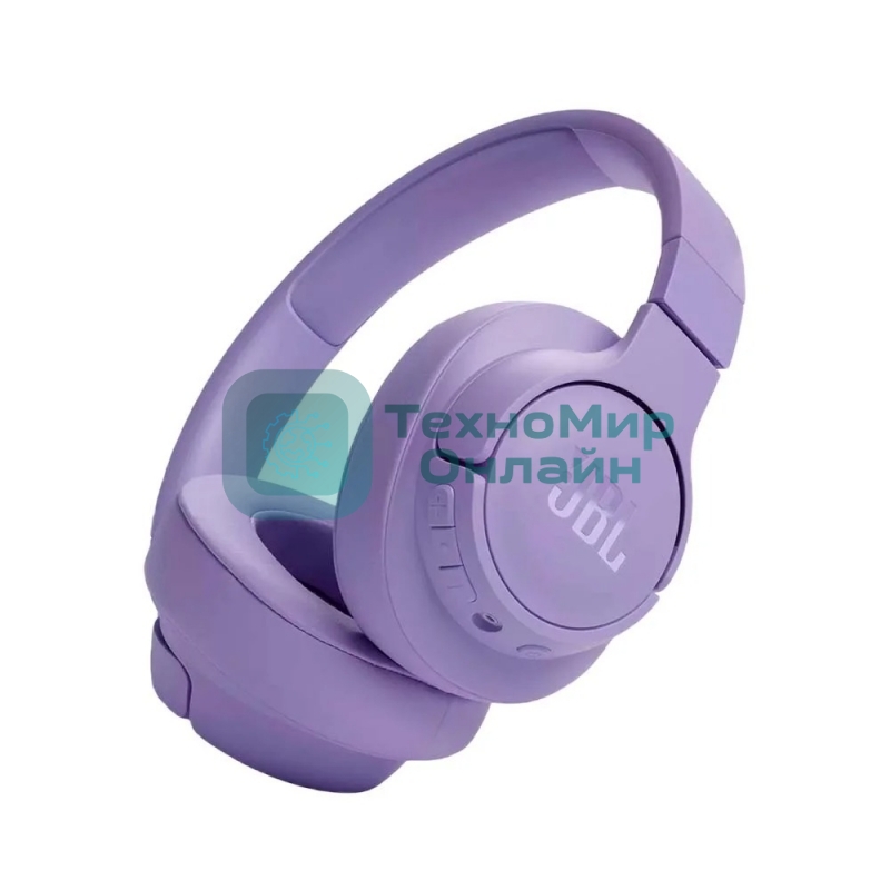 Беспроводные/проводные наушники JBL Tune 720BT фиолетовый, полноразмерные, Bluetooth + проводной, быстрая зарядка