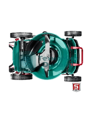 Газонокосилка ЗУБР 460 мм 4.5 л.с. самоходная бензиновая