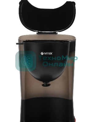 Кофеварка капельная Vitek VT-1500(MC) черный, исп. кофе - молотый, 1.25 л, 600 Вт