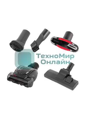 Пылесос Galaxy Line GL 6224 красный/черный, 300/2400 Вт, уборка сухая, пылесборник контейнер 2 л