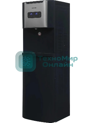 Кулер для воды Hyundai AquaTouch UV H-WD7615E, нижняя загрузка, нагрев 90 °С, охлаждение 10 °С, графитовый