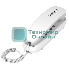 Телефон проводной Maxvi CS-01 белый